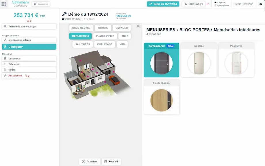 HOME PLAN CHIFFREZ VOTRE AVANT PROJET